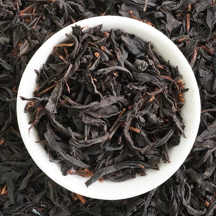 taiwan honey black tea top view